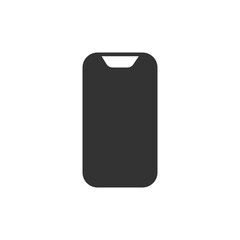 Smartphone solid icon.