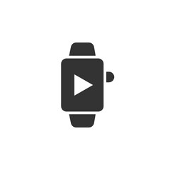Smartwatch solid icon.