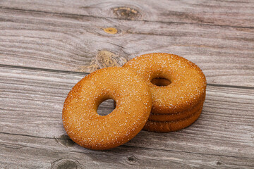 Sweet and crispy ginger cookies