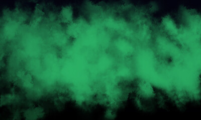 Fototapeta na wymiar clover fog or smoke on dark space background