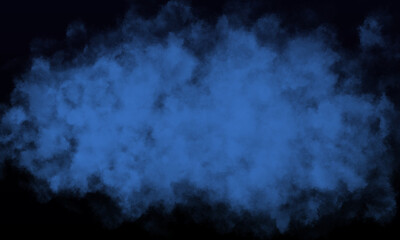 denim fog or smoke on dark space background