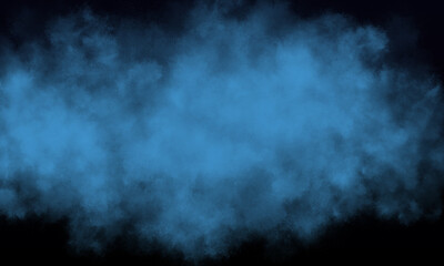 lake tahoe fog or smoke on dark space background