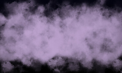 Fototapeta premium lavender fog or smoke on dark space background