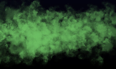 spring fog or smoke on dark space background