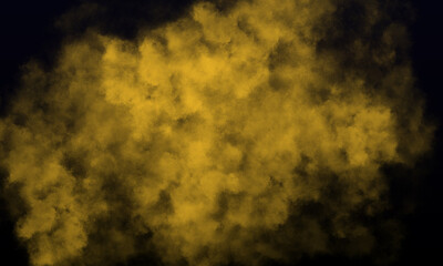 sunshine fog or smoke on dark space background