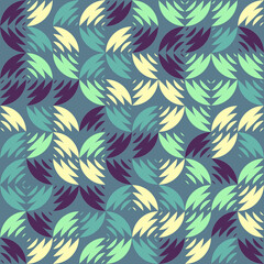 Abstract Geometric Pattern generative computational art illustration