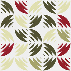 Abstract Geometric Pattern generative computational art illustration