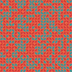 Fototapeta premium Abstract Geometric Pattern generative computational art illustration