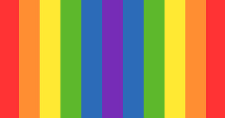 LGBT pride flag rainbow flag background The movement of the multicolored peace flag symbolizes gender diversity.