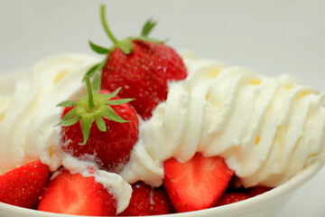 Strawberries and cream