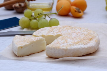 cheese and grapes