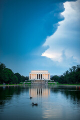 Fototapeta na wymiar Lincoln Memorial in Washington DC