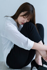 クールなビジネスウーマン