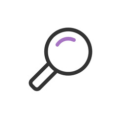 Search outline icon.