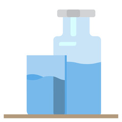 water flat icon