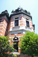 横浜開港記念会館（時計台）のある風景