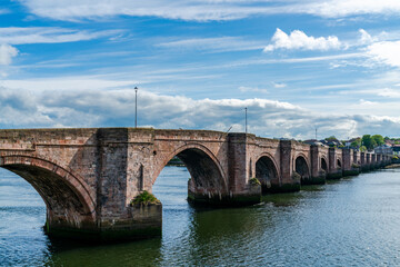 Fototapeta na wymiar Berwick Bridge