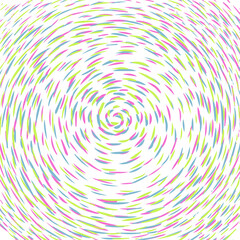 Fototapeta na wymiar Concentric circles hatching lines abstract background. Hatching in a circle. Vector illustration