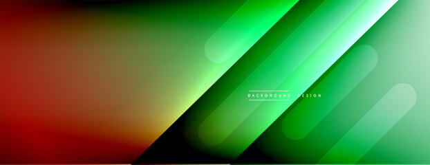 Dynamic lines abstract background. 3D shadow effects and fluid gradients. Modern overlapping forms