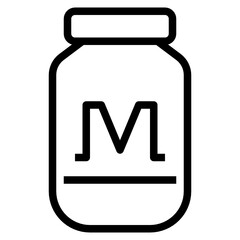 milk line icon