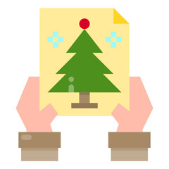 gift flat icon