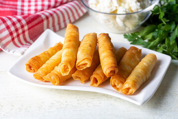 Sigara Boregi - Turkish Cigar Shaped Rolls