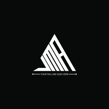 jma letter logo creative design. jma unique design