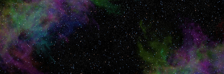 宇宙パノラマCG © miiko