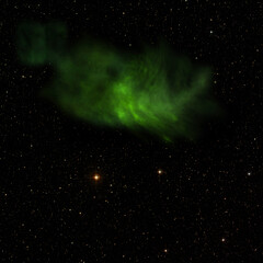 Small part of an infinite star field