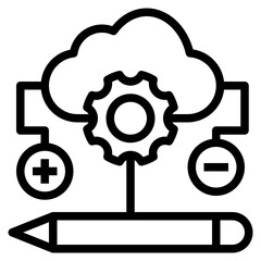process line icon
