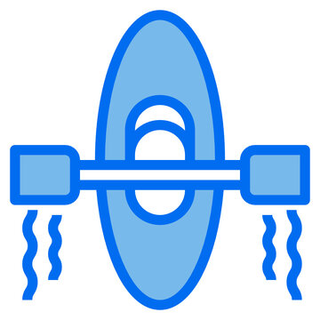 canue blue line icon