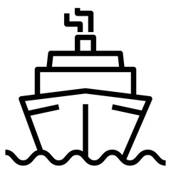 Cruise line icon