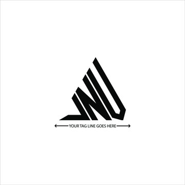 jnv letter logo creative design. jnv unique design