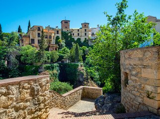 Fototapeta na wymiar Village of Ronda in Andalusia, Spain