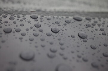 雨の日の車の撥水効果