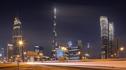 Fototapeta premium Dubai downtown, UAE