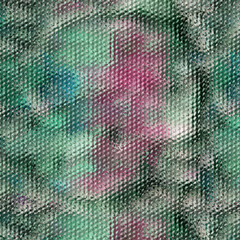 Dark purple, green abstract texture with dots