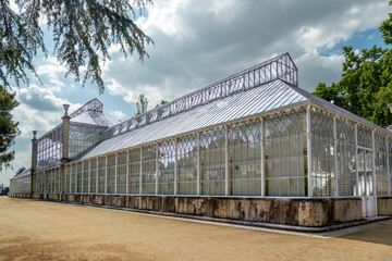 Estufa de vidro do Jardim Botânico da Universidade de Coimbra em  Coimbra
