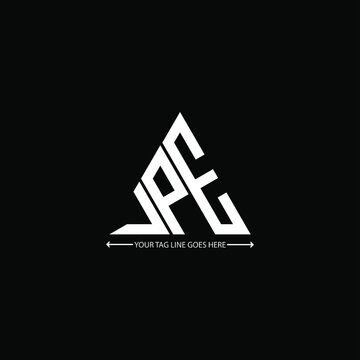 jpe letter logo creative design. jpe unique design