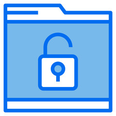 file blue line icon