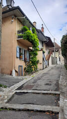 Passage Croisellet dans la ville de Rumilly en Haute-Savoie