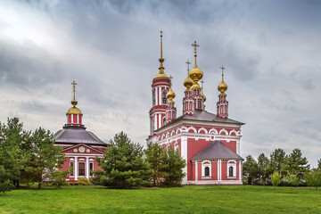 Fototapeta na wymiar Church of the Archangel Michael, Suzdal, Russia