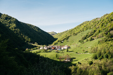 Small village of Erbonne near Lake Como, Italy