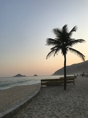 sunset at the beach