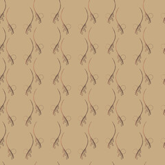 seamless pattern with gold elements