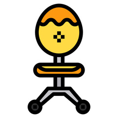 chair line icon