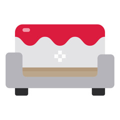 sofa flat icon