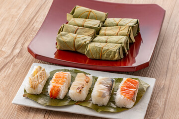 柿の葉寿司　寿司