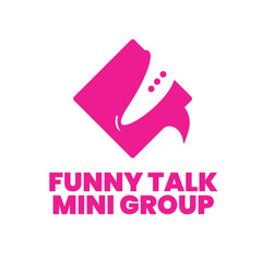 Funny Talk Social Media Logo