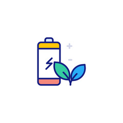 Renewable Energy icon in vector. Logotype